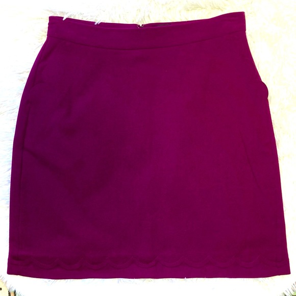 🌞3/$18🌞Banana Republic Purple Mini Skirt, Sz 0 - Picture 1 of 4